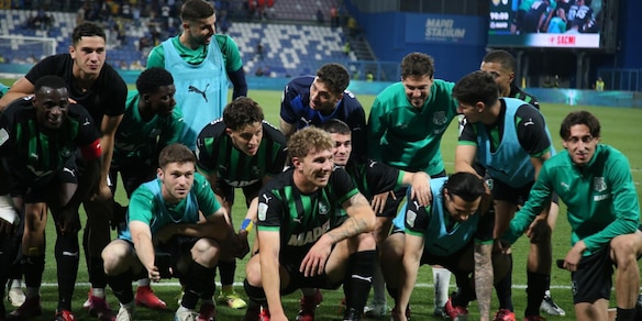 Sassuolo, ecco la premiazione: con il Catanzaro sarà festa promozione