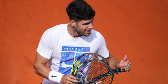 Alcaraz a sorpresa: "Sarò a Lazio-Juve, ma con un occhio a Sinner..."