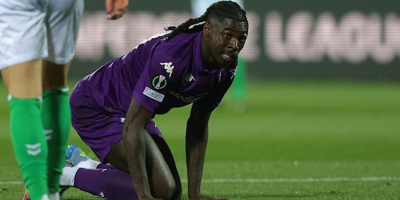 Fiorentina, ansia per Kean: incertezza sulle sue condizioni fisiche dopo la Conference