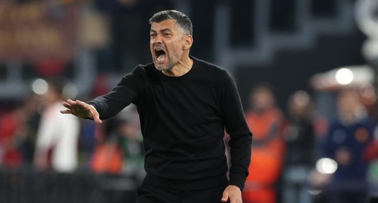 Conceicao dopo Milan-Roma: "Non c'è fallo sul gol di Paredes. Rosso a Gimenez? C'era anche contro il Bologna"