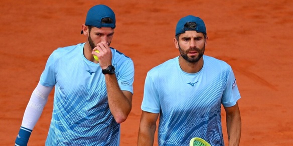 Atp Amburgo, Bolelli e Vavassori travolgenti: sono in finale nel doppio