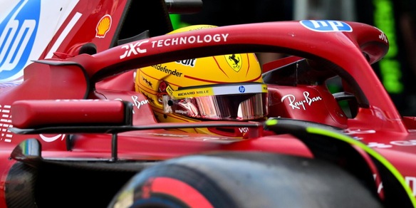 Ferrari, beffa Hamilton: arretrato di tre posizioni in griglia a Montecarlo