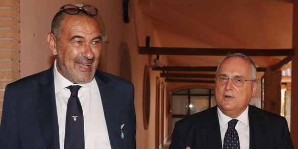 Lazio, Lotito: "Sarri è tornato a casa, una scelta di cuore"