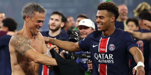 Fantastico Psg, Inter disintegrata 5-0. Doué superstar esalta i nuovi Campioni d'Europa
