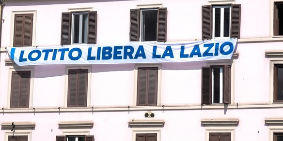 Lazio, striscione contro Lotito. La risposta: “Strumentale”