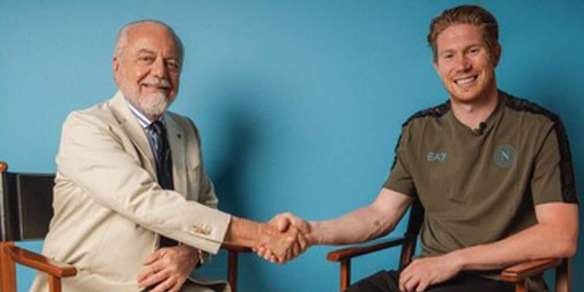 De Bruyne è già virale: dai followers del Napoli ai segreti dell'addio mediatico alla Premier