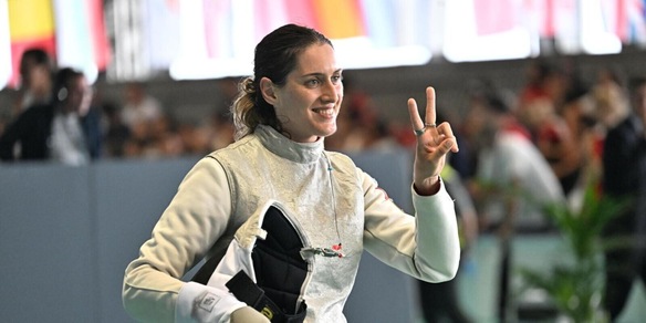 Europei di scherma, prima medaglia per l’Italia: Batini conquista il bronzo nel fioretto