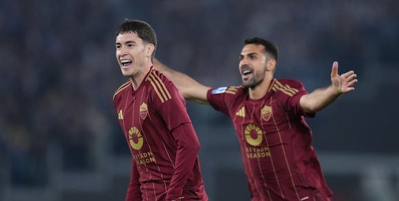 Roma, il gol dell'anno è di Soulé: premiata la meraviglia al derby