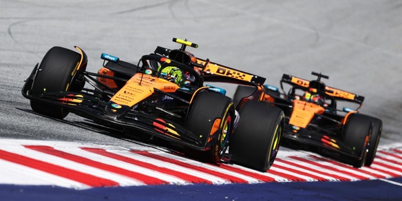 F1, Gp Austria: vince Norris, ma che duello in casa McLaren con Piastri. Leclerc terzo