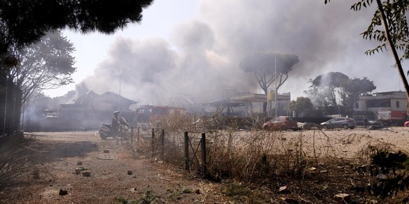Roma, esplosione distributore di benzina: boato avvertito in tutta la Capitale