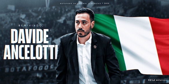 Davide Ancelotti è il nuovo allenatore del Botafogo: il comunicato ufficiale