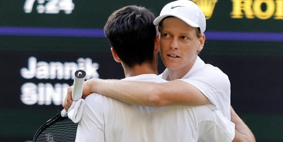 Sinner posta sui social, il commento di Alcaraz riceve una valanga di like