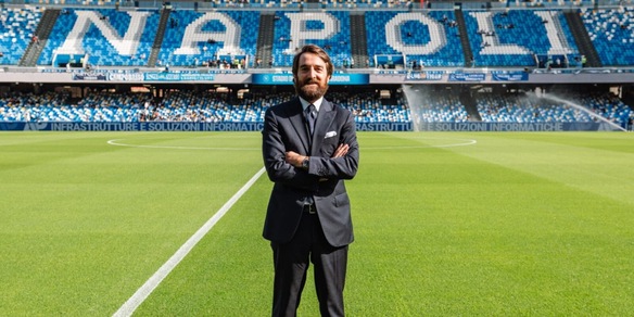 Tommaso Bianchini è il nuovo Direttore Generale dell'Area Business del Napoli: il messaggio di De Laurentiis