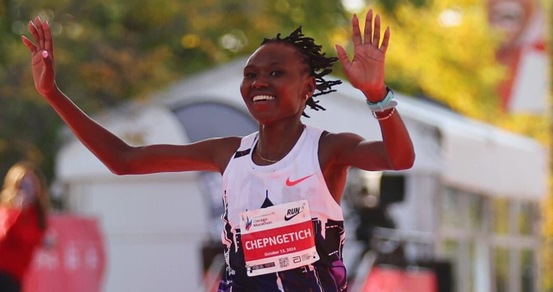 Sospesa per doping Ruth Chepngetich, con 2h09'56" è la primatista mondiale maratona