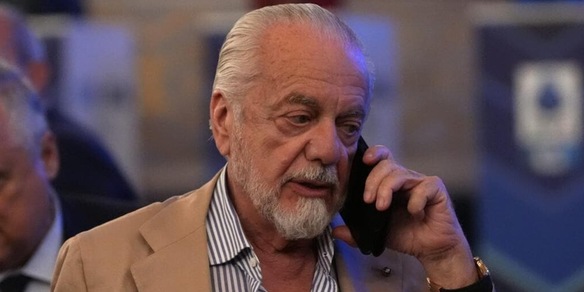 De Laurentiis promuove il Napoli: "Conte non sbaglia, De Bruyne mi ha colpito. Che bravo Manna!"