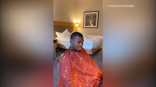 Parrucchiere a domicilio per Paul Pogba Parrucchiere a domicilio per Paul Pogba