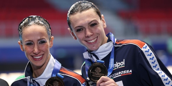 Mondiali Singapore, nuoto artistico: Pelati e Ruggiero di bronzo nel doppio tecnico