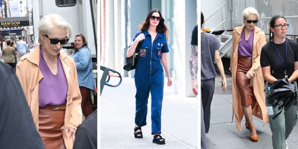 Il Diavolo veste Prada 2: le prime foto dal set sono pazzesche. E i gossip...