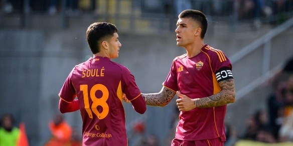 La Roma di Gasperini vince ancora: Mancini e Soulé stendono il Lens