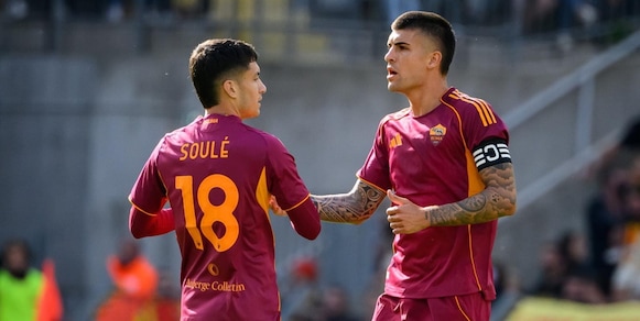 La Roma di Gasperini vince ancora: Mancini e Soulé stendono il Lens