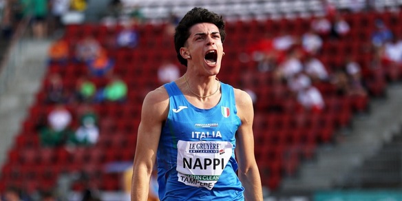 Europei Atletica Under 20, Nappi medaglia d'oro con record nei 200 metri!