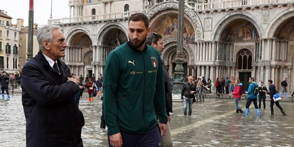 Gravina e la situazione Donnarumma: “Preoccupati, ma resta un pilastro della Nazionale”