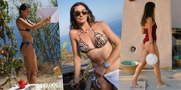 Rossella Fiamingo immersa nel relax: sempre al top anche in vacanza