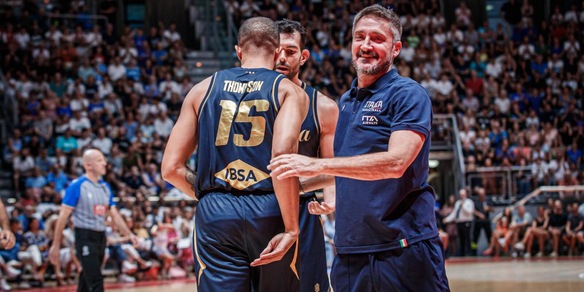 Italbasket al Torneo Acropoli di Atene. Pozzecco: "Sono le ultime amichevoli prima degli Europei"