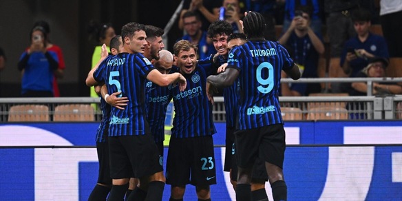 Inter subito scatenata, Torino travolto. Doppietta di Thuram, in gol anche Bastoni, Lautaro e Bonny