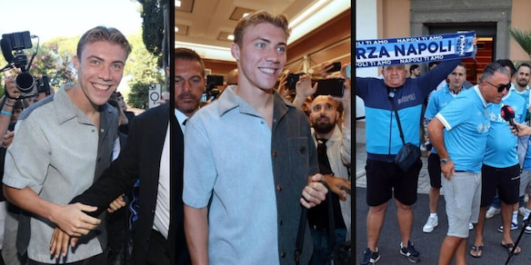 Hojlund infiamma i tifosi del Napoli: che entusiasmo a Villa Stuart! Hojlund infiamma i tifosi del Napoli: che entusiasmo a Villa Stuart!