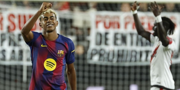 Il Barcellona frena a Vallecas: è 1-1 col Rayo