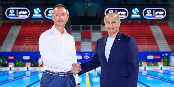 Myrtha Pools e World Aquatics: una partnership solida per il futuro degli sport acquatici