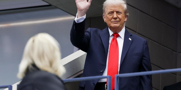 Us Open: Trump contestato, buu per il presidente