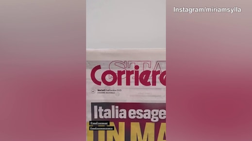 Miriam Sylla in copertina sul Corriere dello Sport per celebrare il trionfo Mondiale