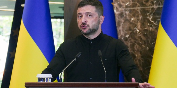 Zelensky, raid russo nel Donetsk uccide 20 civili