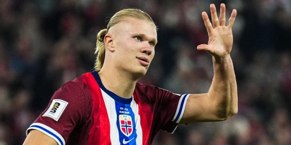 Norvegia-Moldova 11-1: cinquina di Haaland e poker di Aasgaard, Italia più lontana dal primo posto