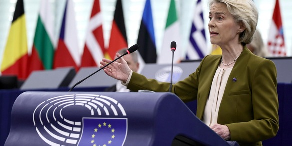 Von der Leyen, 'sospendere parte di intesa con Israele'