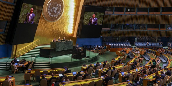 Assemblea Generale appoggia la Palestina ma senza Hamas