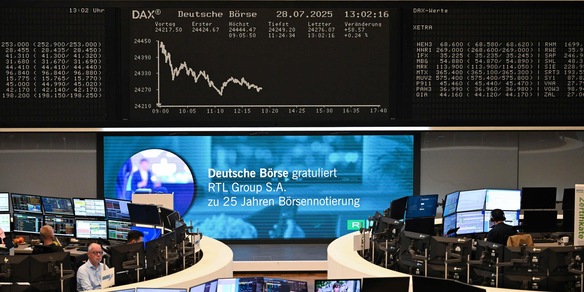 Borsa: l'Europa chiude fiacca, Francoforte -0,02%