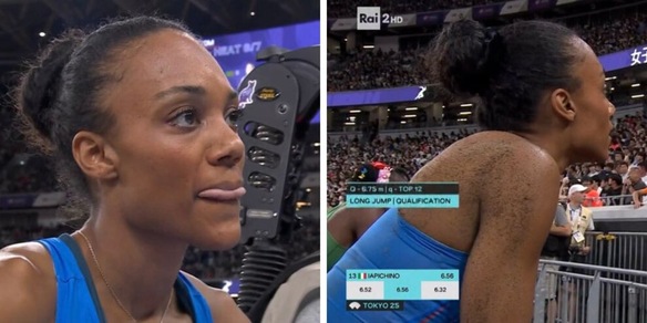 Iapichino in lacrime fuori dalla finale ai Mondiali, la frase urlata del papà allenatore: "Non so..."