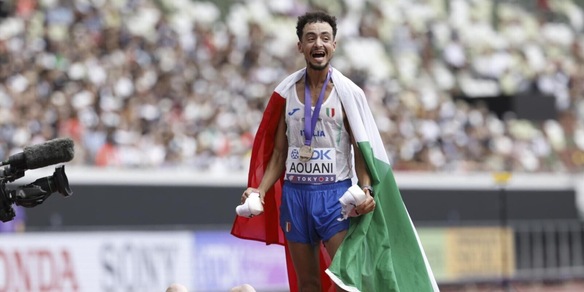 Mondiali di atletica a Tokyo: Aouani vince la medaglia di bronzo