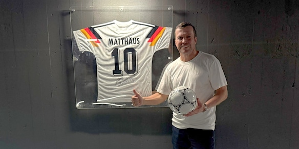 Matthaus dona maglia all'Olimpico 'qui sollevai Coppa del Mondo'