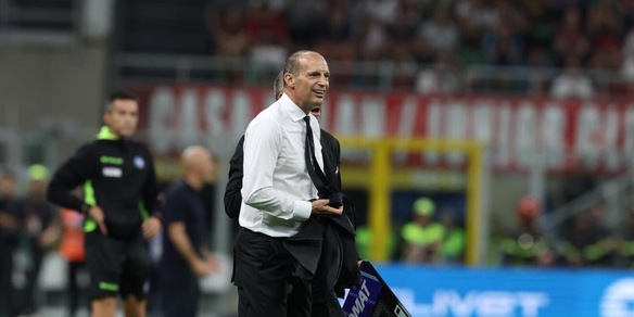 Allegri squalificato, la decisione del giudice sportivo dopo le proteste in Milan-Bologna