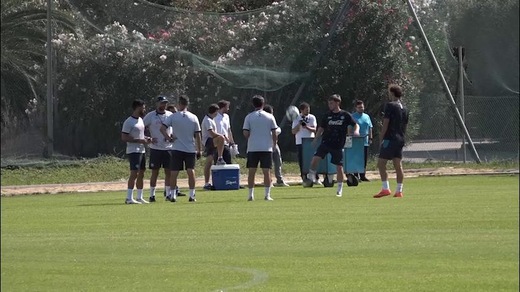 Napoli, allenamento in vista del City