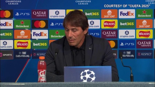 Conte: "Io e il Napoli uniti per migliorare i nostri record in Champions"