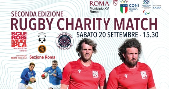 Rugby e solidarietà: la palla ovale unisce i veterani per un mondo senza sclerosi multipla