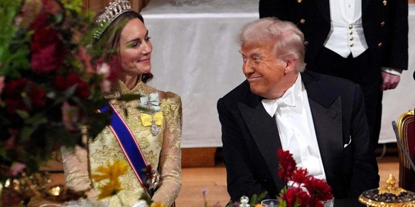 Kate Middleton incanta Trump ma quel dettaglio fa arrabbiare i sudditi