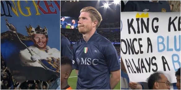 De Bruyne, il tributo da brividi dei tifosi del Manchester City