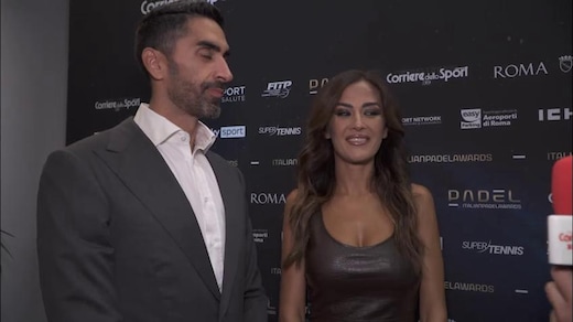 Italian Padel Awards, intervista a Giorgia Palmas e Filippo Magnini