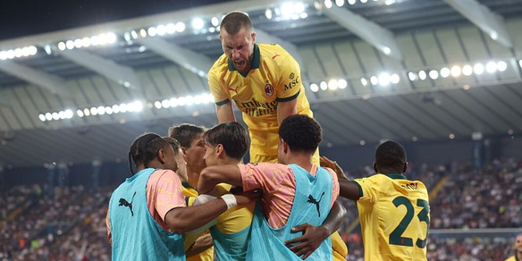 Tris del Milan all'Udinese. Il Verona ferma la Juve